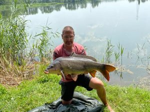 Kapitaler Fang am Lago Superiore