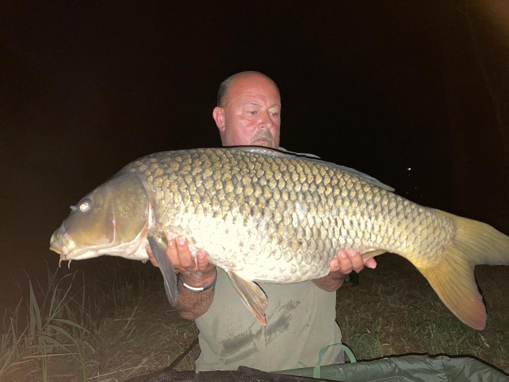 Schuppenkarpfen Wallercamp Kapitaler Fang Lago Superiore Wallercamp
