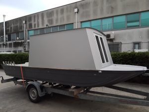 Produktion XXL Wallerboot